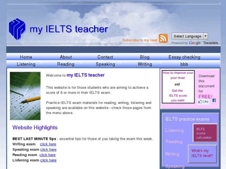 www.myieltsteacher.com