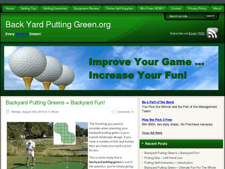 www.backyardputtinggreen.org