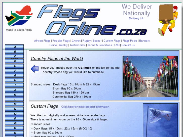 www.flagsonline.co.za