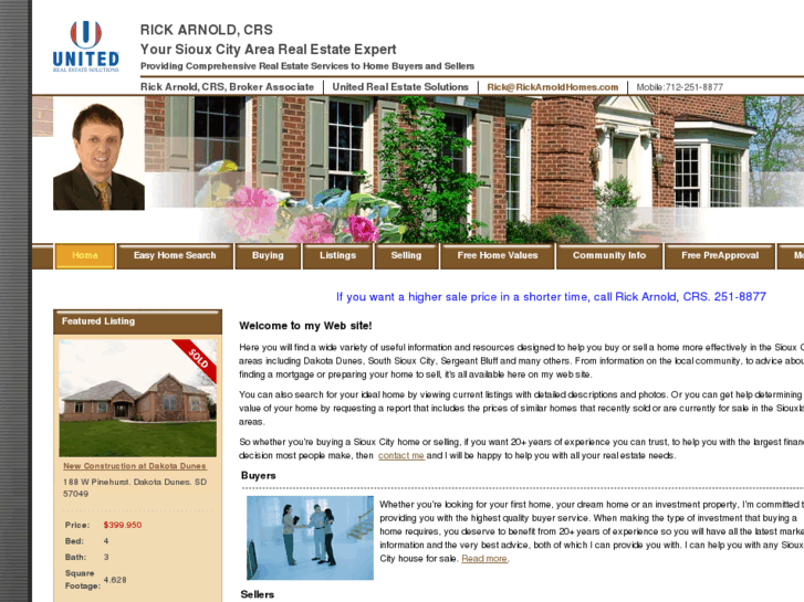 www.rickarnoldhomes.com