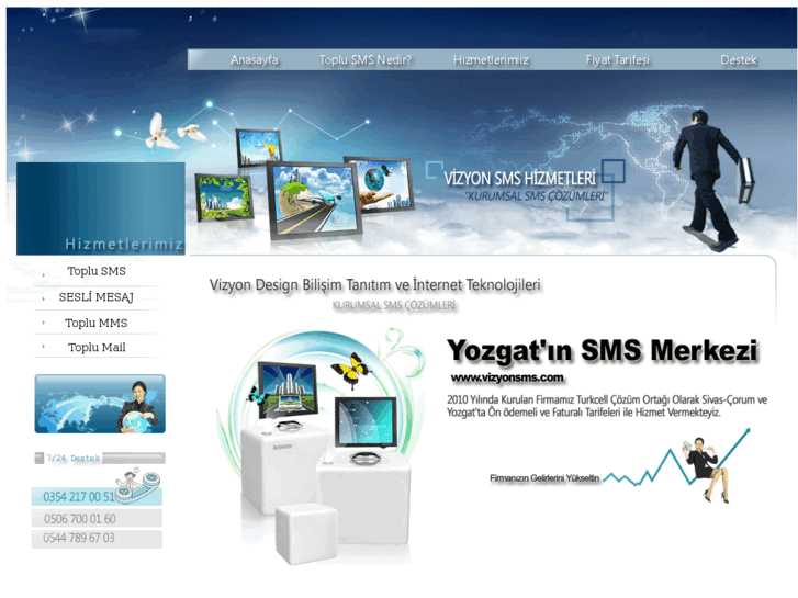 www.vizyonsms.com