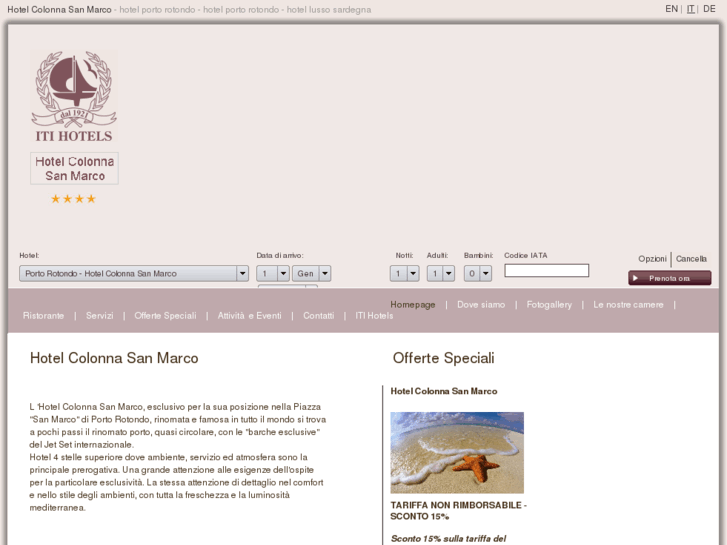 www.hotelcolonnasanmarco.it