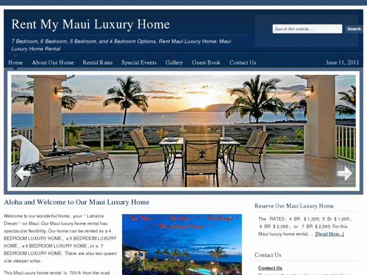 www.mauiluxuryhomerental.com