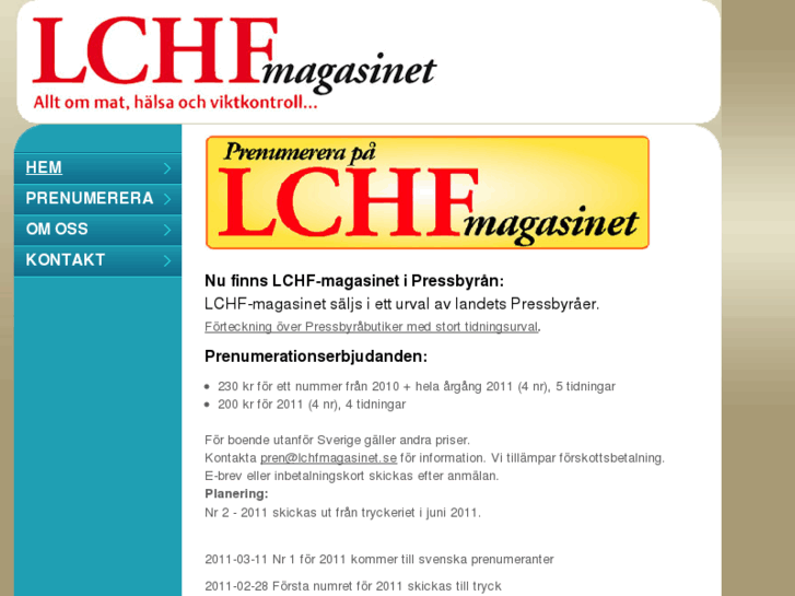 www.lchfmagasinet.se