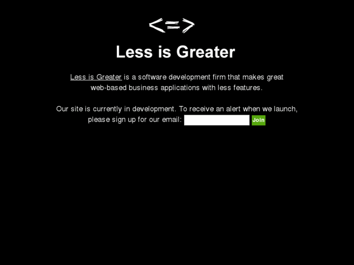 www.lessisgreater.com