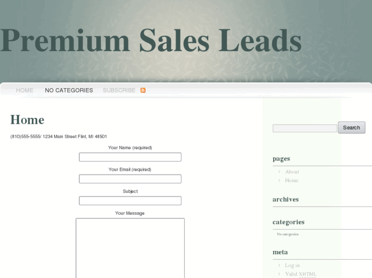 www.premiumsalesleads.com