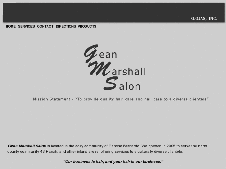 www.geanmarshallsalon.com