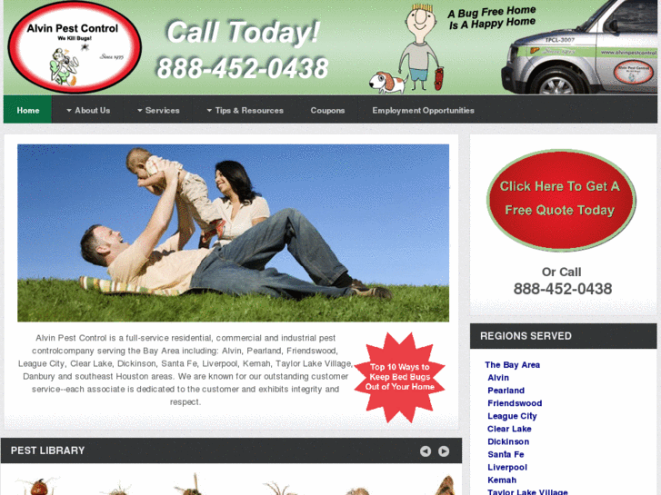 www.alvinpestcontrol.com