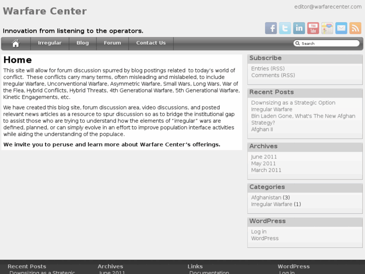 www.warfarecenter.com