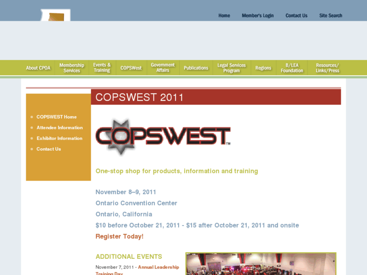 www.copswest.com