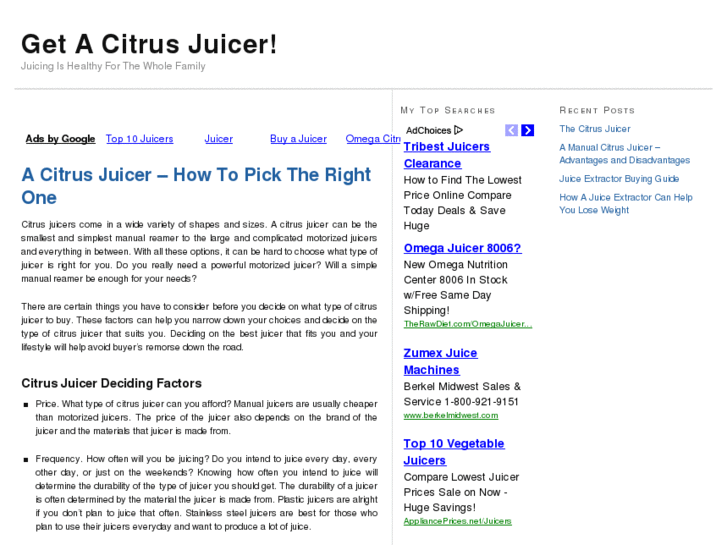 www.longlifejuicers.com