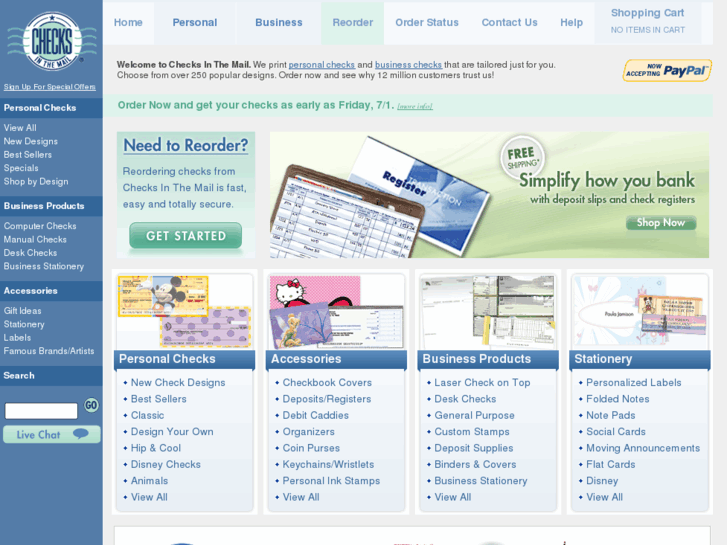 www.checksinthemail.com