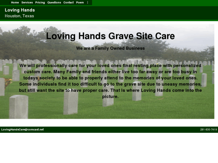 www.lovinghandsgravesitecare.com