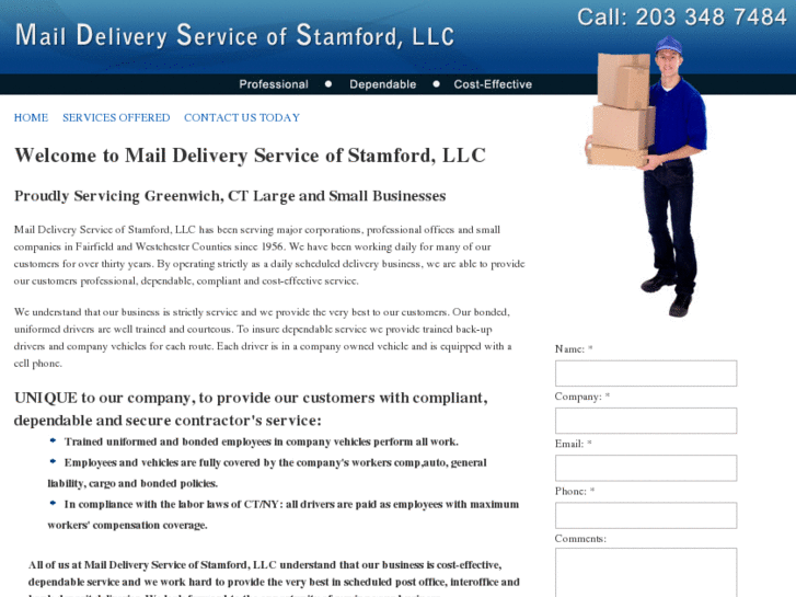 www.maildeliveryservicegreenwich.com
