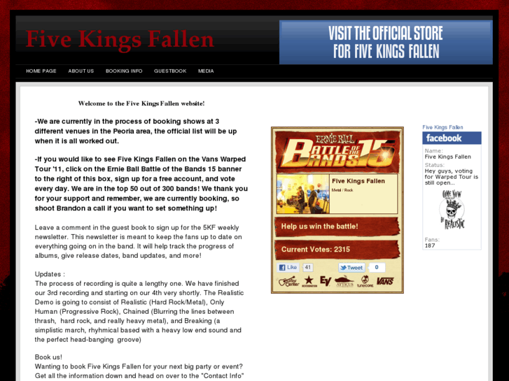 www.fivekingsfallen.com