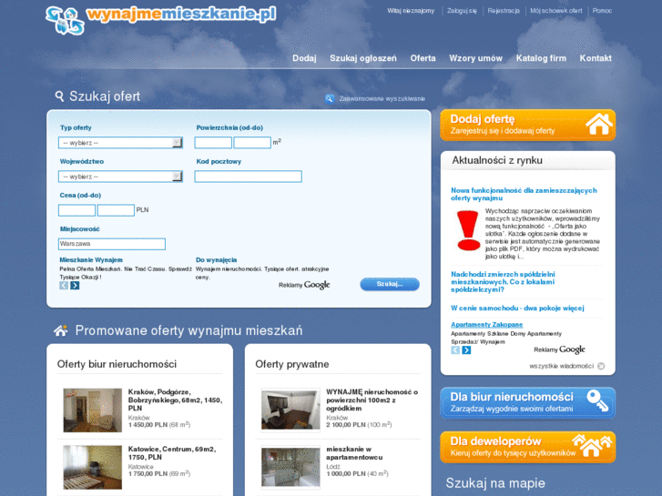 www.wynajmemieszkanie.pl