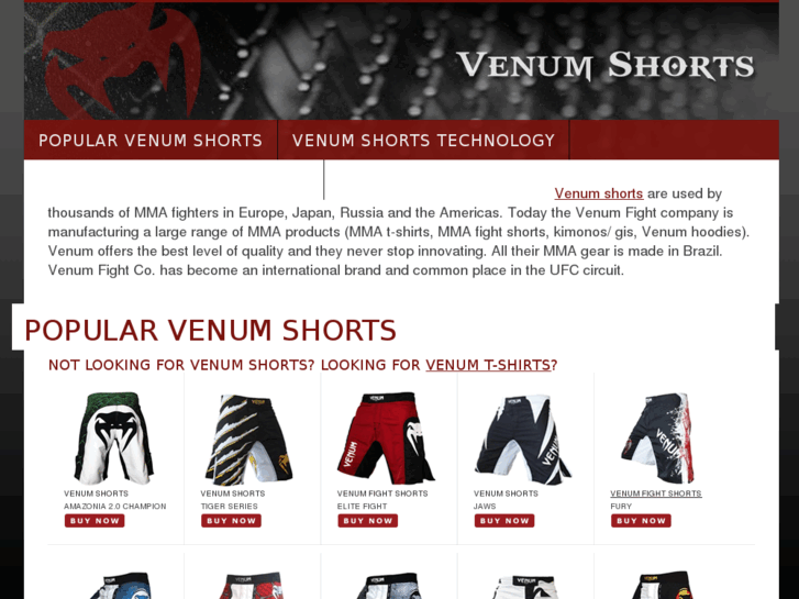 www.venomshorts.com