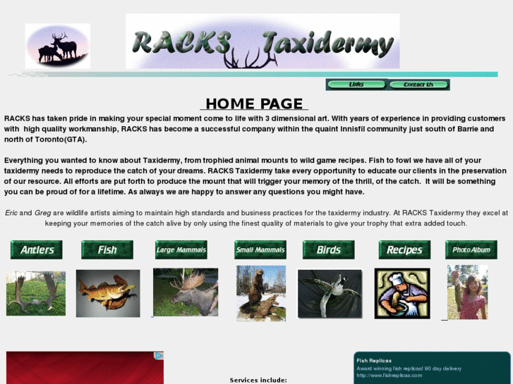 www.rackstaxidermy.com