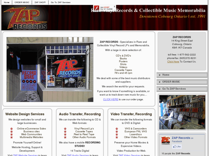 www.zaprecords.com