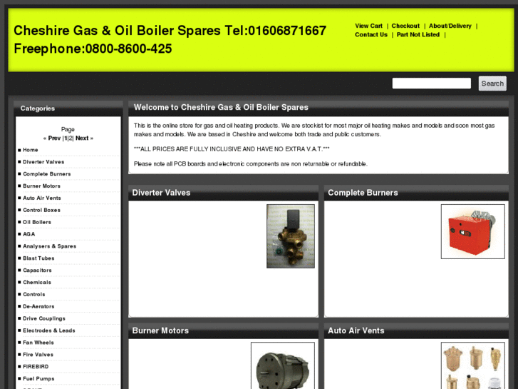 www.cheshiregasoilboilerspares.com