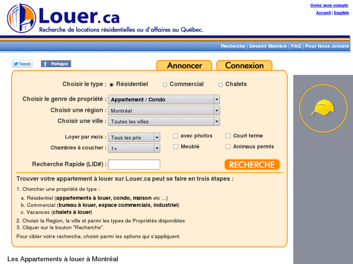 www.louer.ca