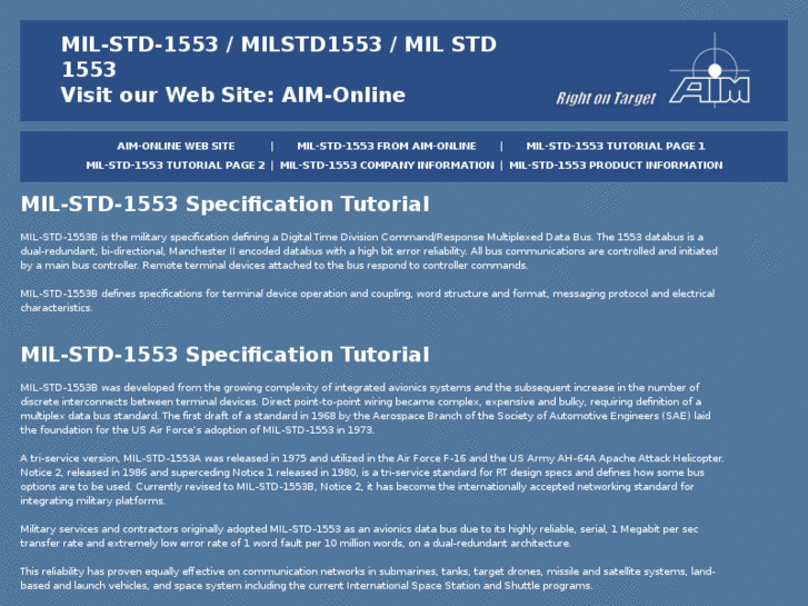 www.mil-std-1553.biz