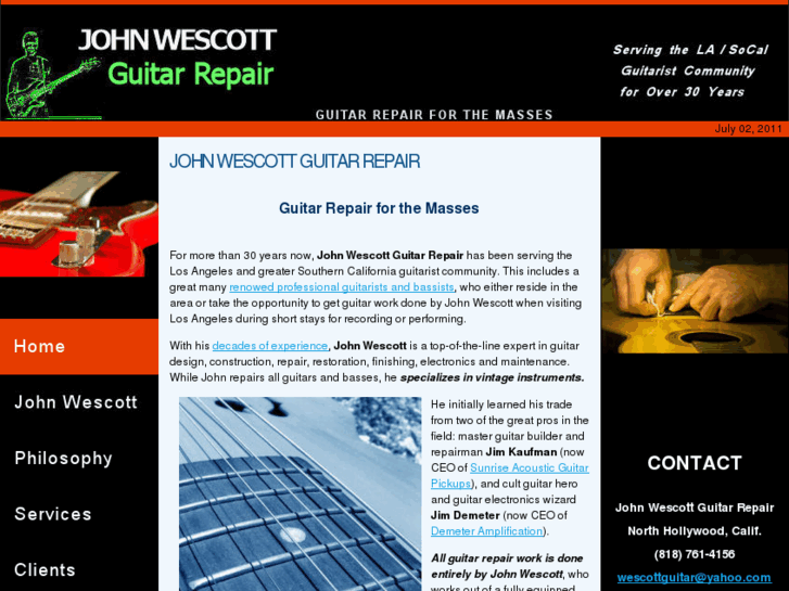 www.wescottguitar.com