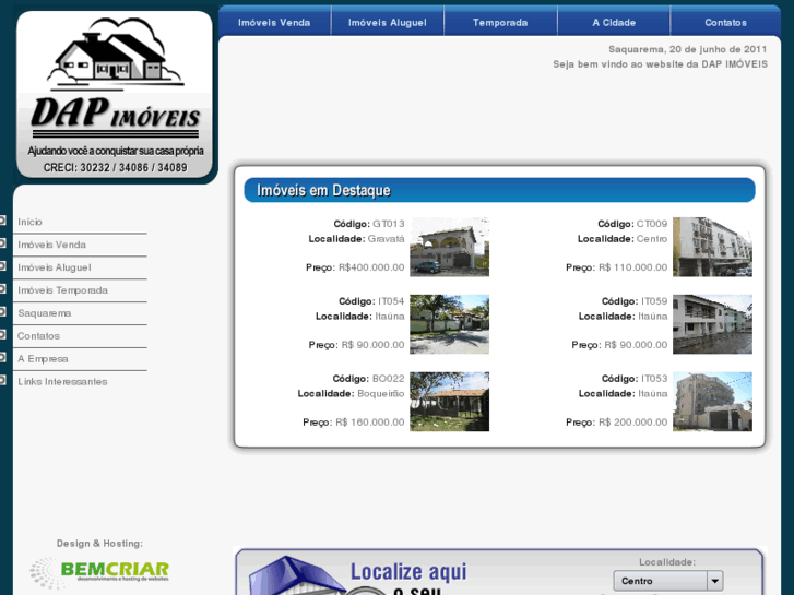 www.dapimoveis.com