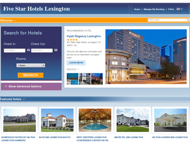 www.fivestarhotelslexington.com