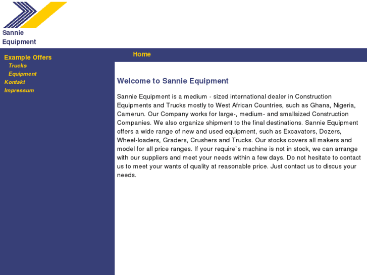 www.sannie-equipment.com