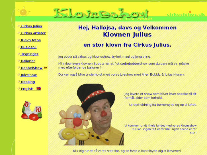 www.cirkusjulius.dk