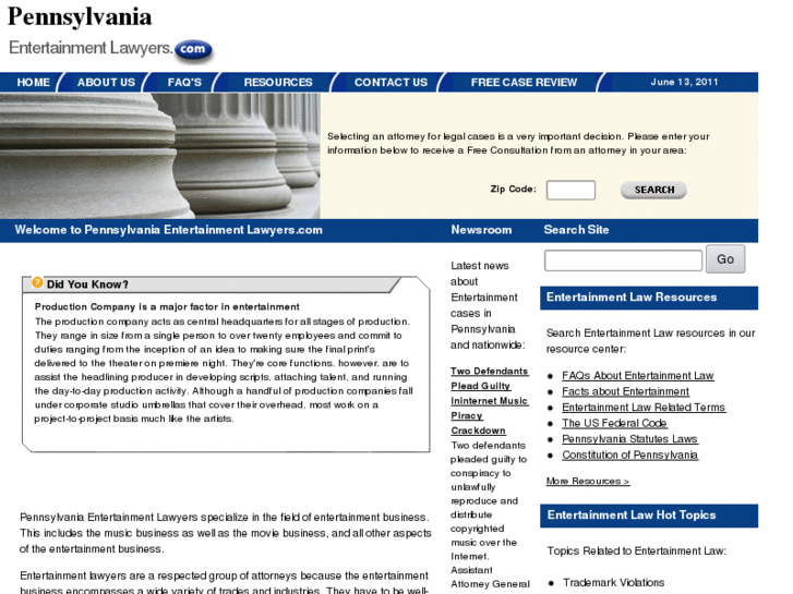 www.pennsylvaniaentertainmentlawyers.com