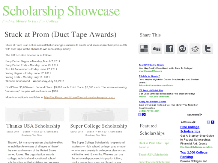 www.scholarshipshowcase.com