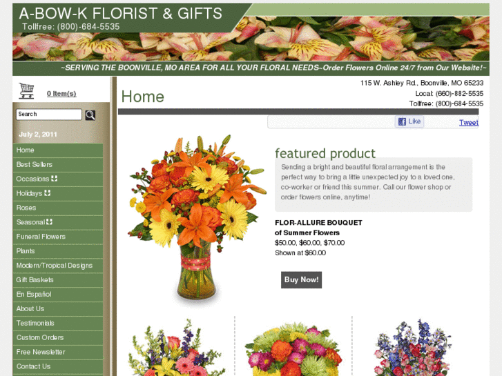 www.abowkfloristandgifts.com