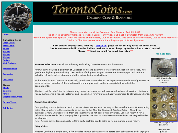 www.torontocoins.com