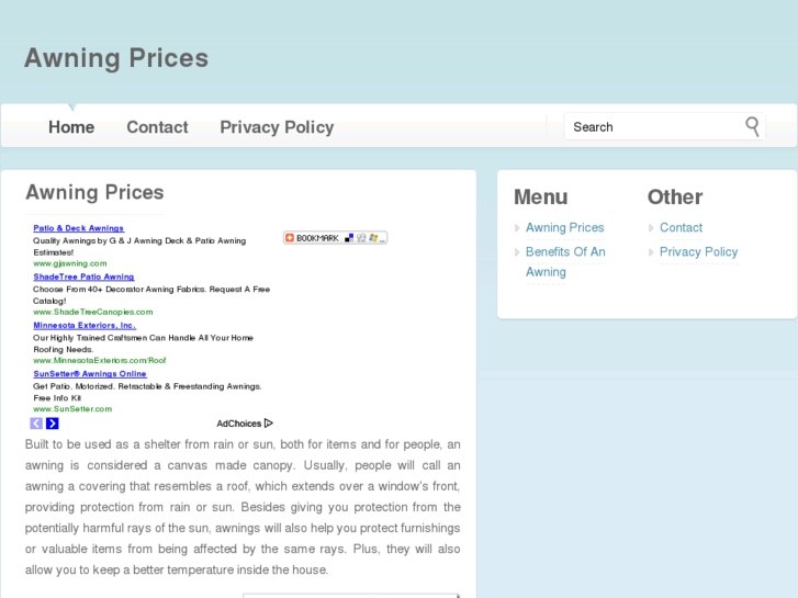 www.awningprices.com