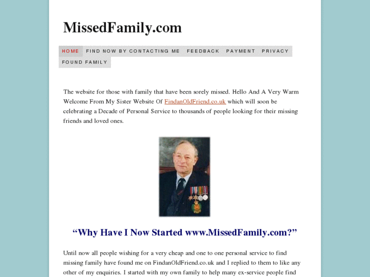 www.missedfamily.com
