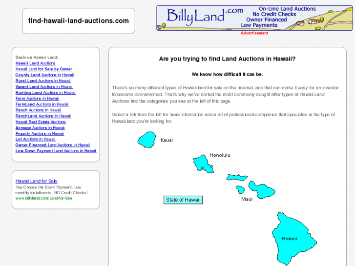 www.find-hawaii-land-auctions.com