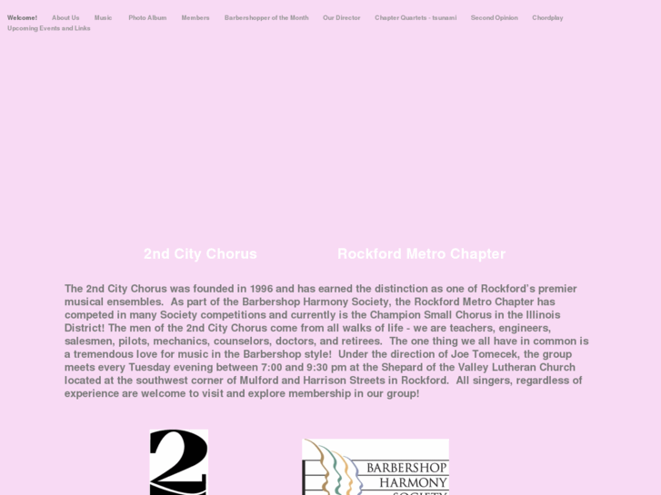 www.2ndcitychorus.com