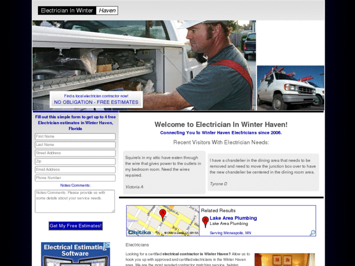 www.electricianinwinterhaven.com