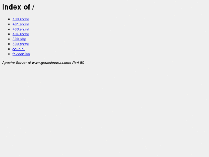 www.gnusalmanac.com
