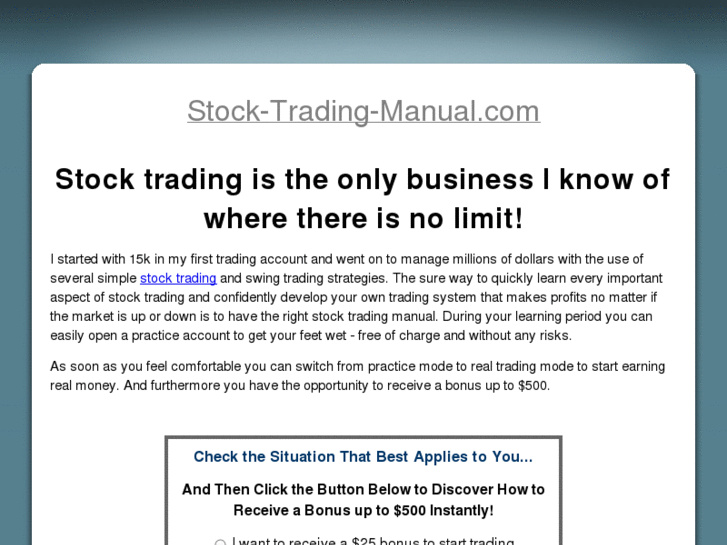 www.stock-trading-manual.com