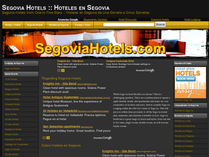 www.segoviahotels.com