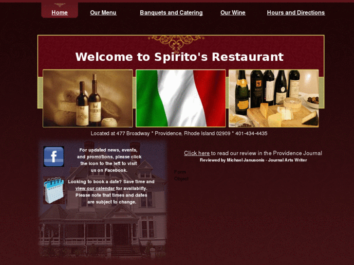 www.spiritosrestaurant.com