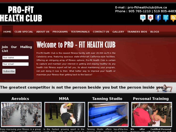 www.pro-fithealthclub.com