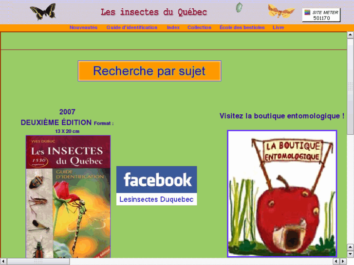 www.lesinsectesduquebec.com