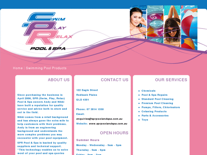 www.sprpoolandspa.net