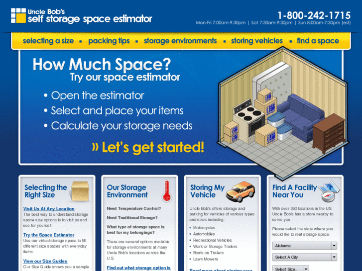 www.spaceestimator.com