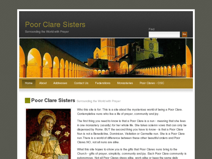 www.poorclare.com