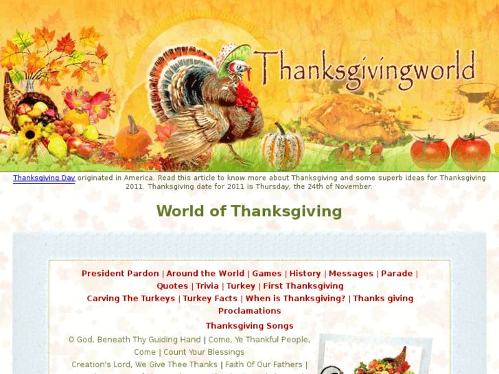 www.thanksgivingworld.com